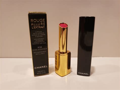 Chanel Rose Audacieux (838) Rouge Allure L'Extrait Lip